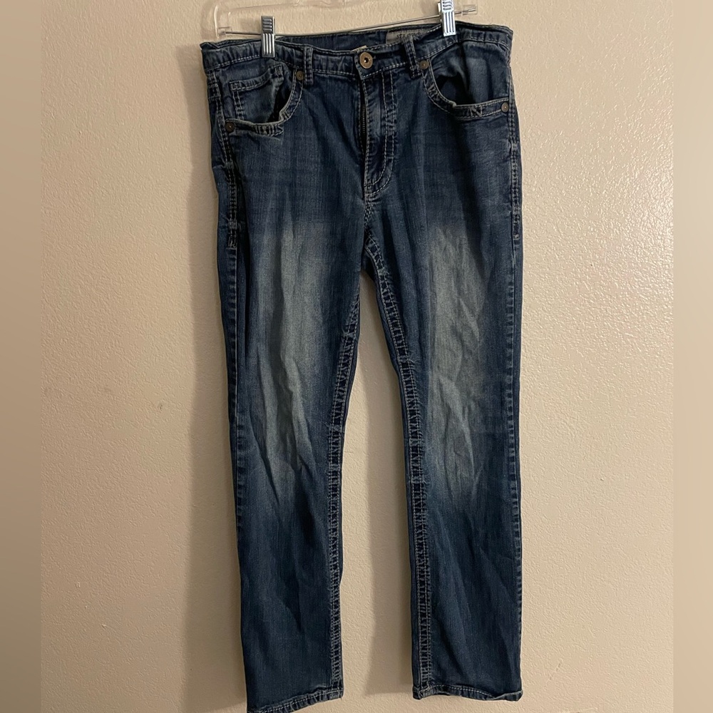 Faded Glory Men's Straight Blue Jeans